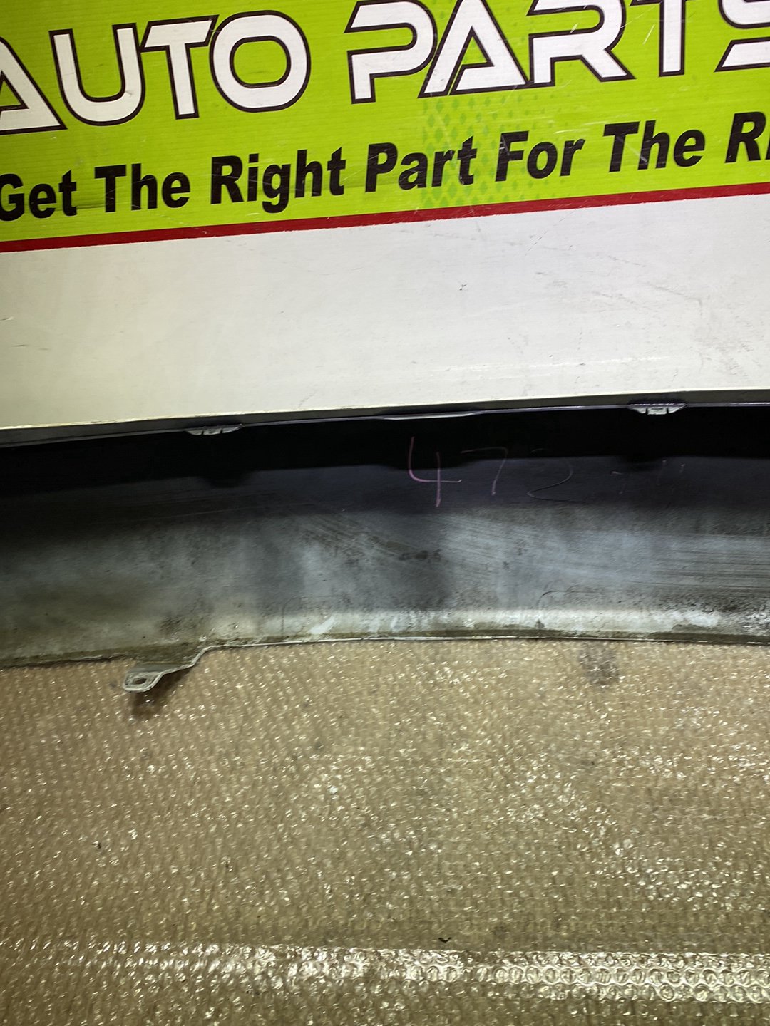 2007 Used Toyota Corolla- Rear Bumper PN: see photos