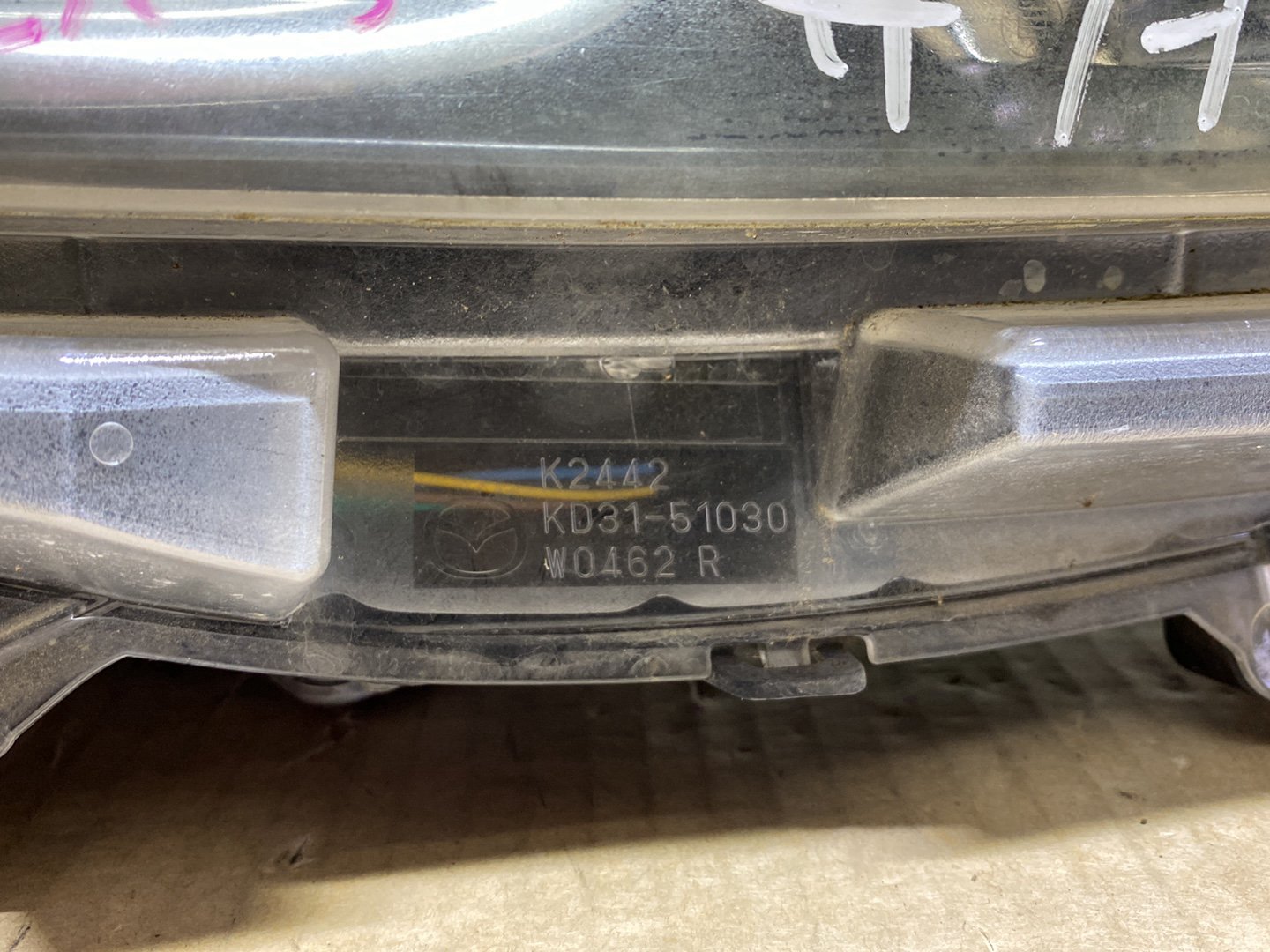 2013 Mazda CX-5 KE2AW - Right Headlight PN: W0462