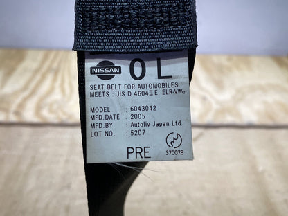 2005 Nissan Tiida C11 - Left Front Seat Belt