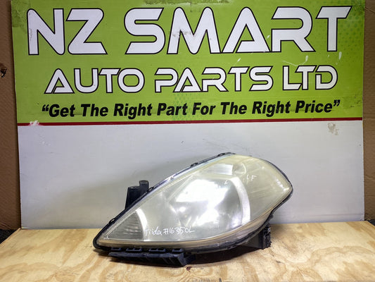 2007 Nissan Tiida C11 - Left Headlight PN: P4278