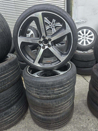 Mag Wheel Set 5x114.3 Stud Pattern/ Wheel Size: 20x9 JJ/ Offset: 35