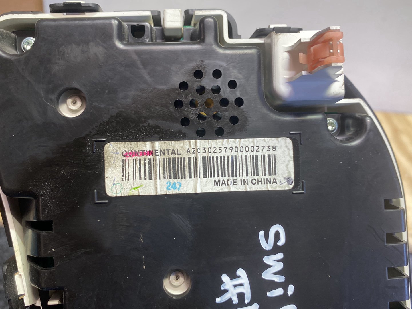 2011 Suzuki Swift - Instrument Cluster PN: after market