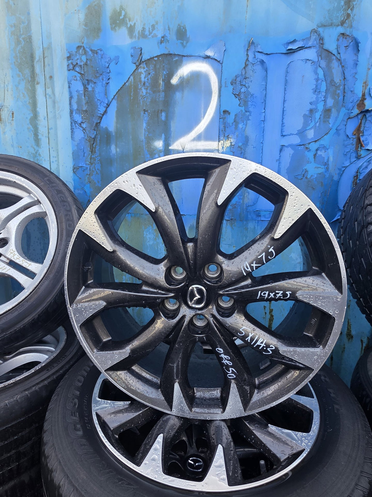 Mazda - Mag Wheel Set PN: Stud Pattern 5x114.3/ Wheel Size 19x7JJ/ Offset 50