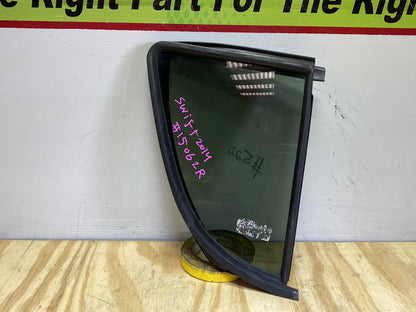 2014 Suzuki Swift ZC72S - Right Rear Quarter Door Glass