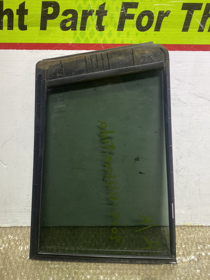 2005 Nissan Tiida- Right Rear Quarter Door Glass PN: see photos