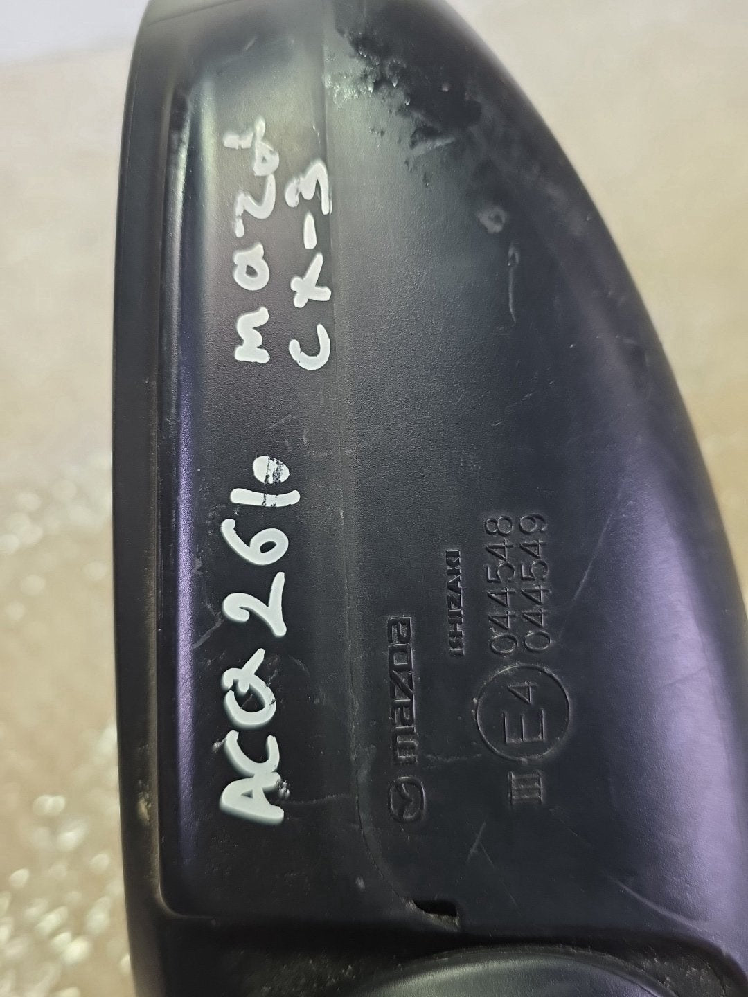 2015 Mazda CX-3- Right Door Mirror PN: 6 wires