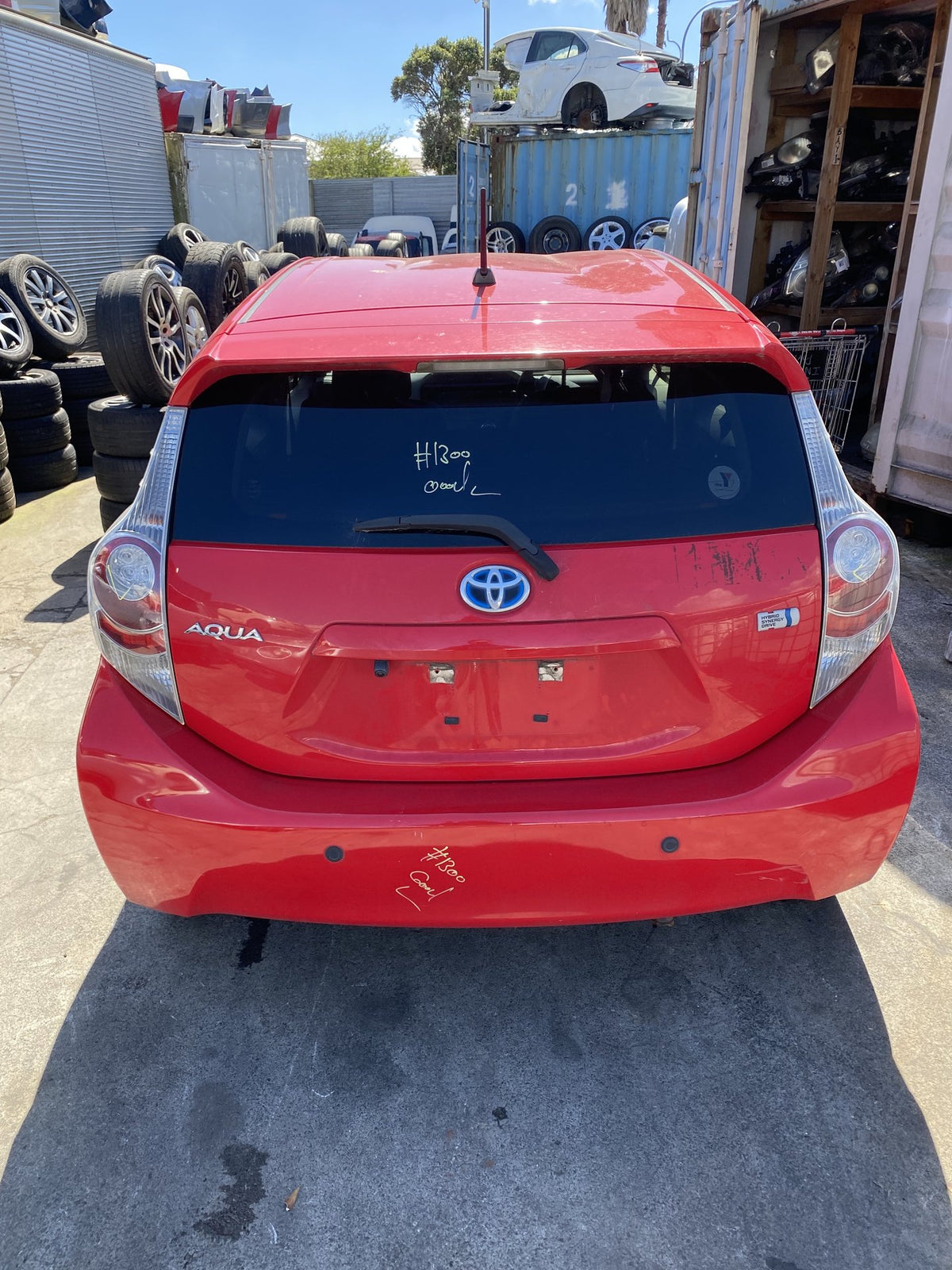 2012 Toyota Aqua Hybrid NHP10- Dismantling For Parts