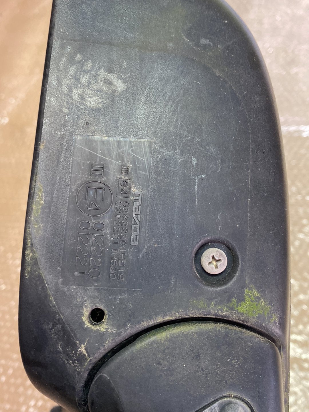 2005 Mazda Demio - Right Door Mirror PN: 5 pins