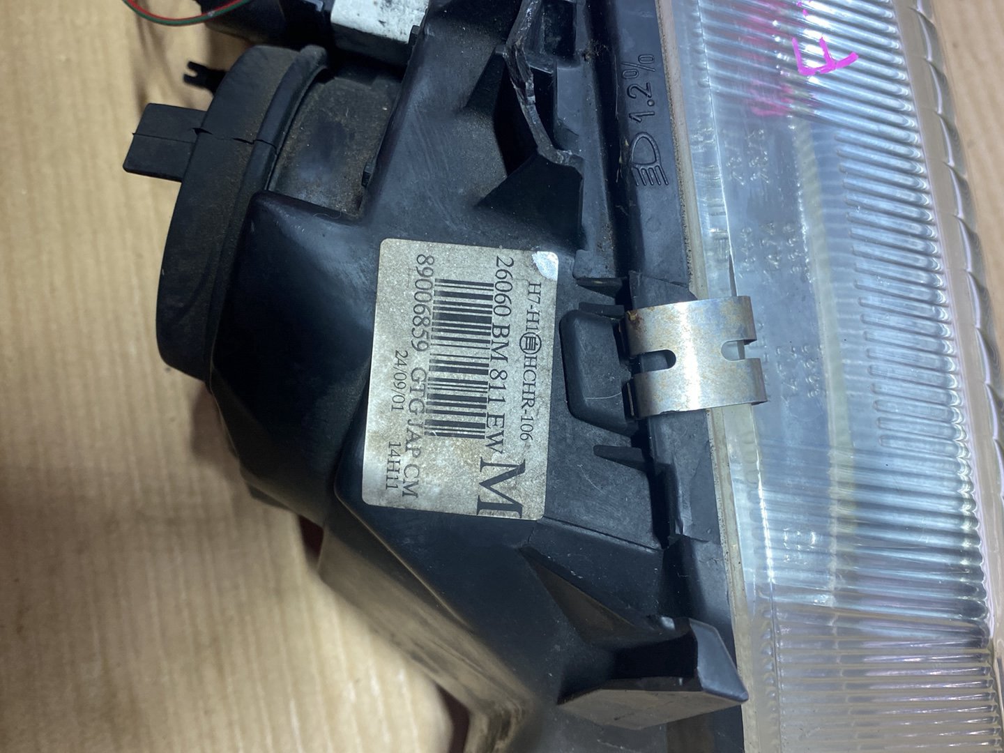 2002 Nissan Bluebird- Left Headlight PN: