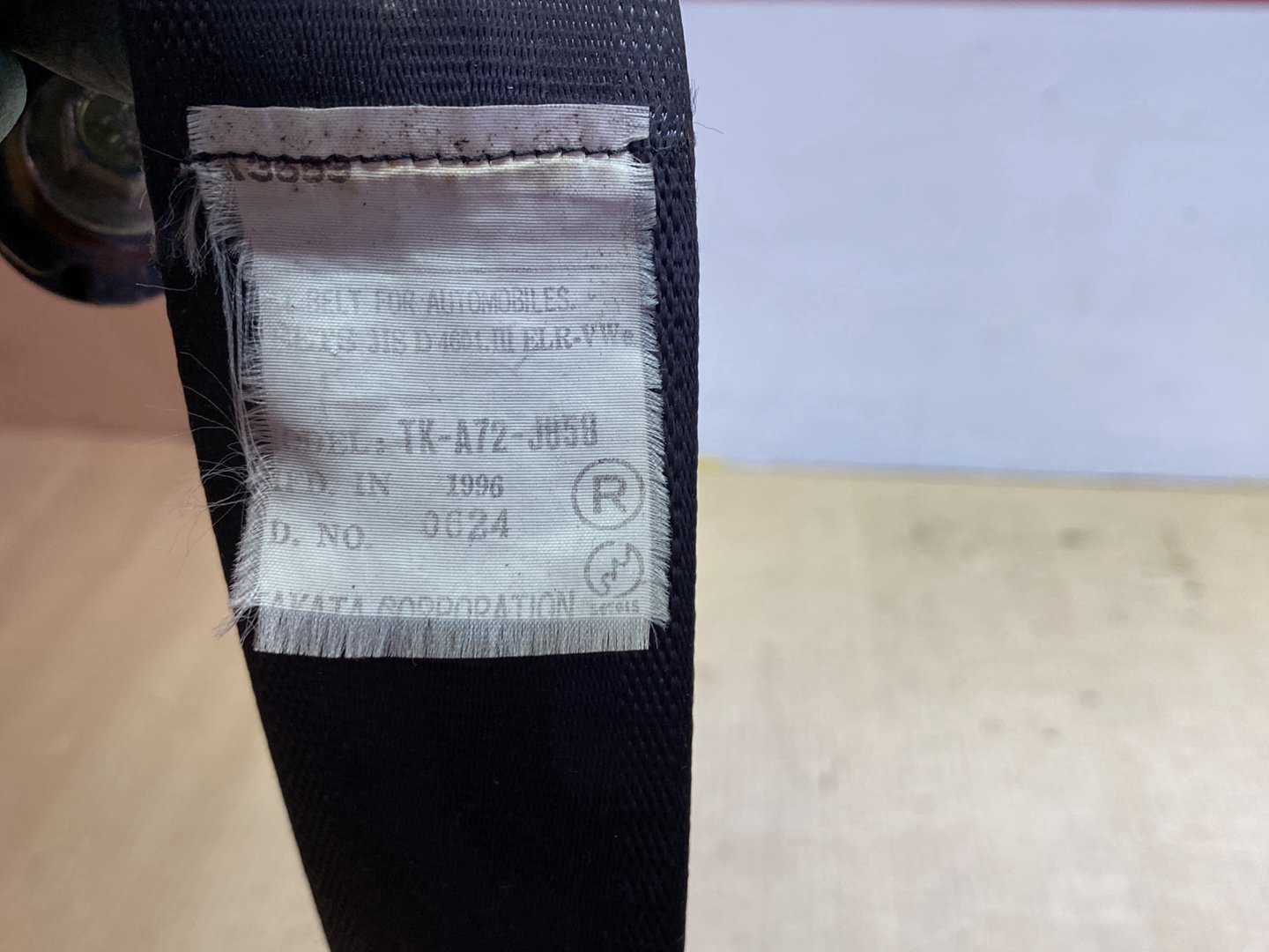 1996 Honda Civic EK2 - Right Front Seat Belt