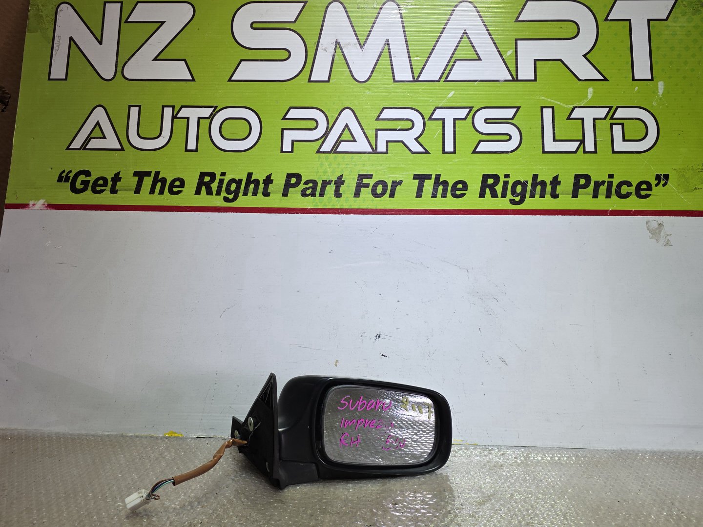 2007 Subaru Impreza- Right Door Mirror PN: 5 wires