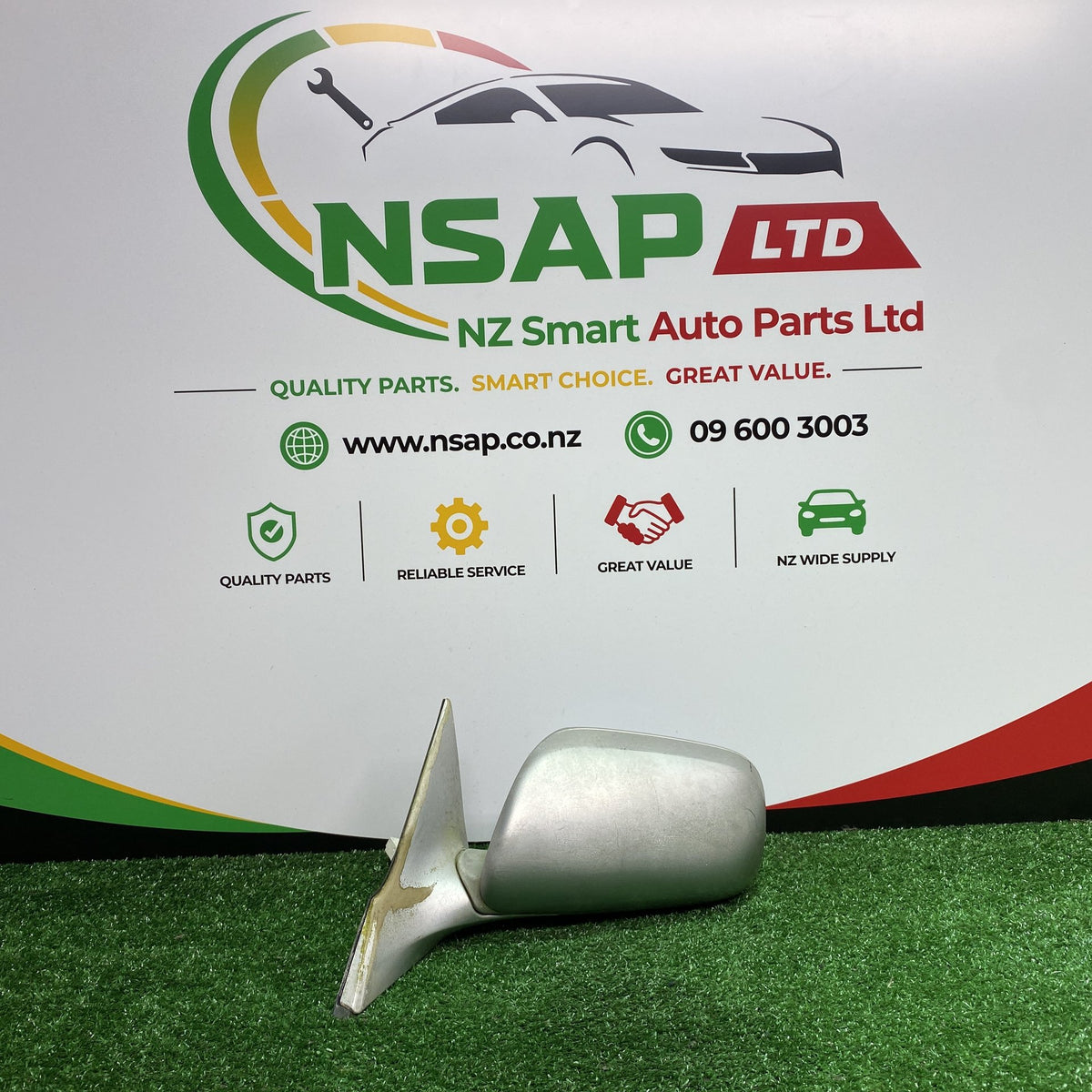 2005 Used Toyota Mark X - Left Door Mirror PN: 7 wires