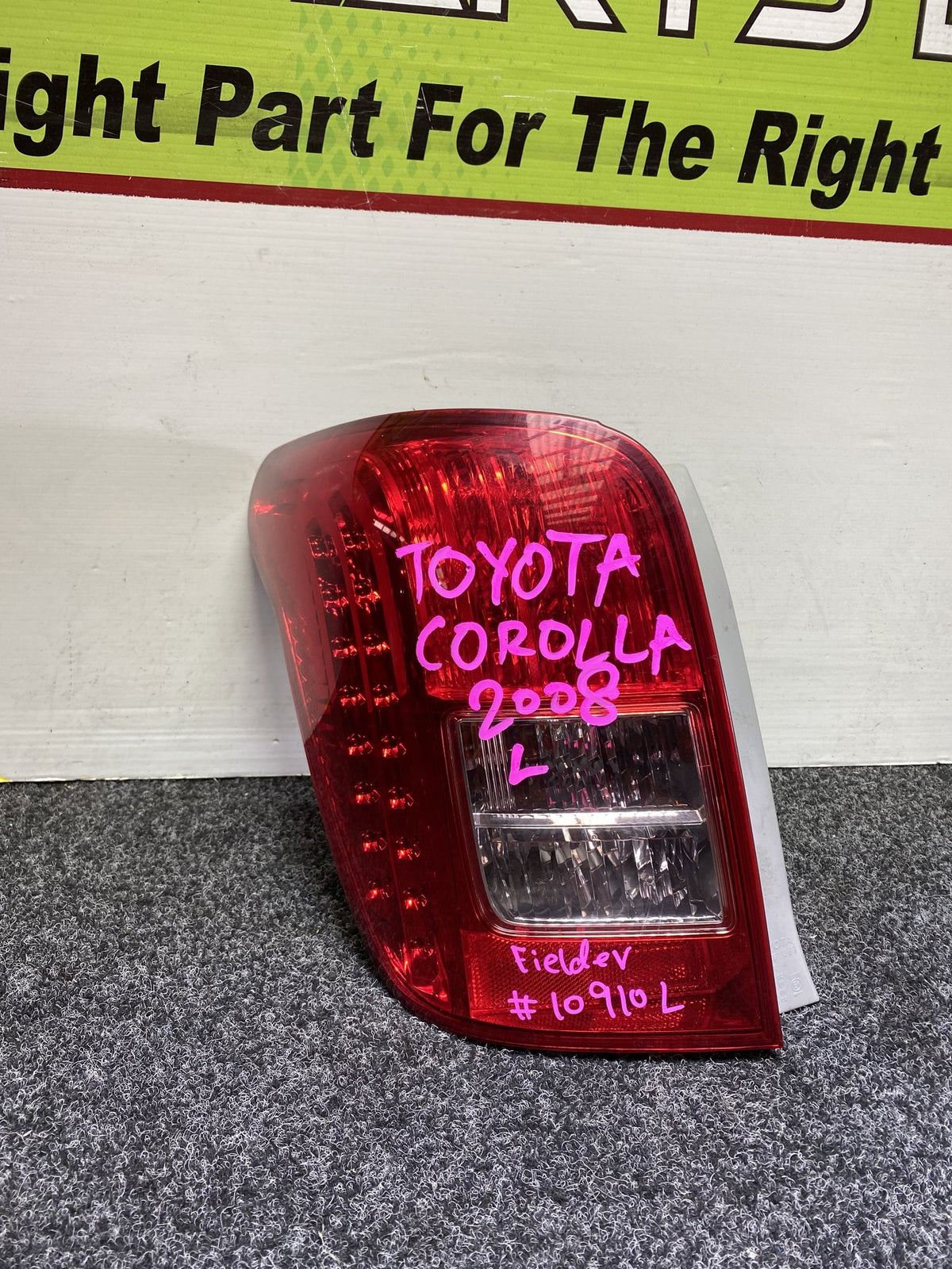 2008 Toyota Corolla - Left Taillight PN: Koito 13-97