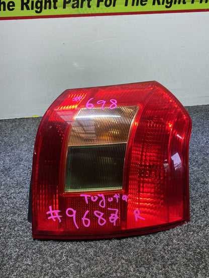 2002 Used Toyota Corolla NZE121 - Right Taillight PN: Koito 13-64