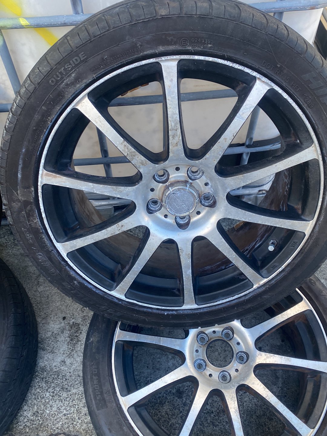 - Mag Wheel Set PN: schnitzer 5x100 Stud pattern