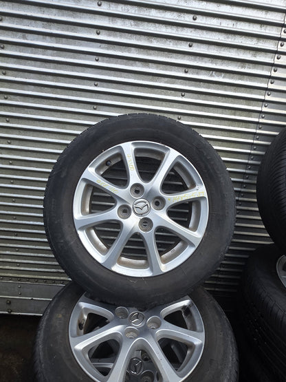 Mazda - Mag Wheel Set PN: Stud Pattern 5x114.3/ Wheel Size 14x5.5JJ/ Offset 40