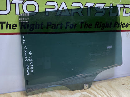 2010 Mazda Premacy CREW - Left Rear Door Glass
