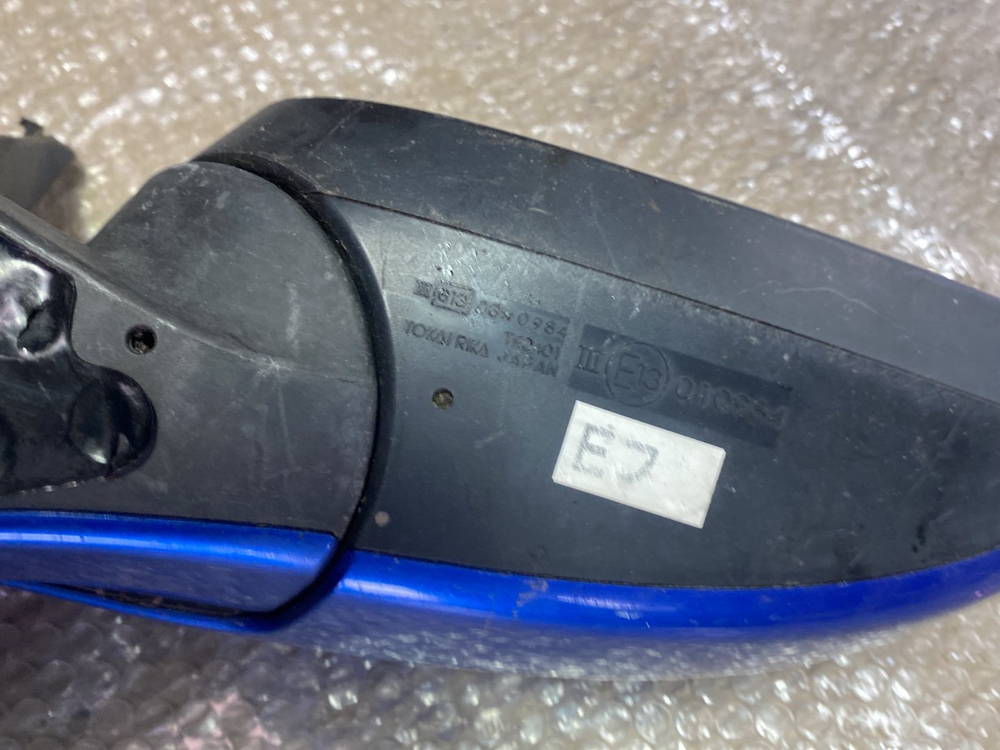 2005 Suzuki Swift- Right Door Mirror PN: 3 wires