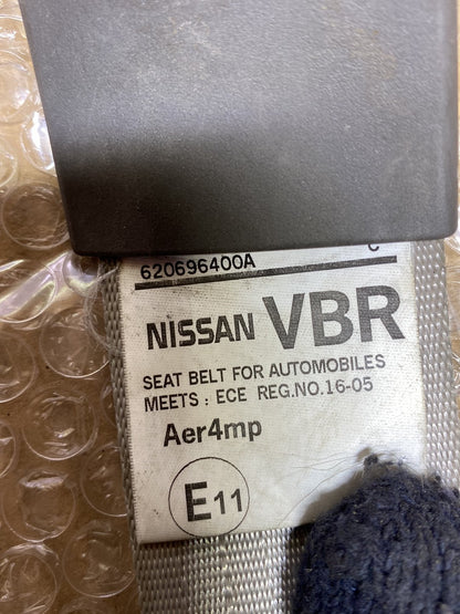 2012 Nissan Leaf- Right Front Seat Belt PN: 618538000B