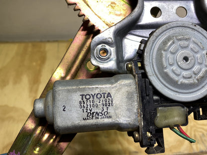1998 Toyota Caldina ST215 - Right Rear Window Regulator/Motor