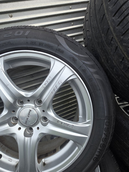 - Mag Wheel Set PN: Stud Pattern 5x114.3/ Wheel Size 16x7JJ/ Offset 50