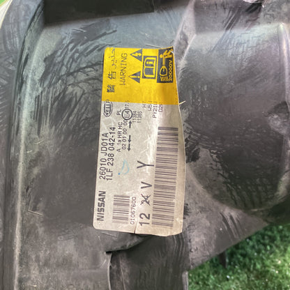 2008 Nissan Dualis - Right Headlight PN: 26010JD01A