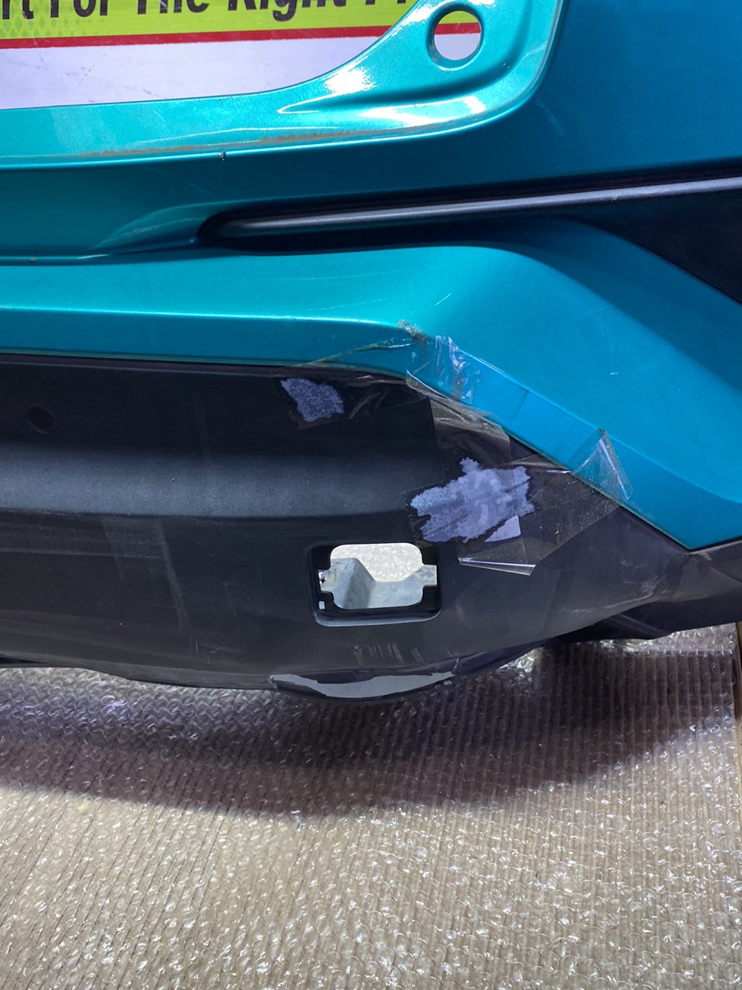 2018 Used Toyota C-HR- Rear Bumper PN: see photos