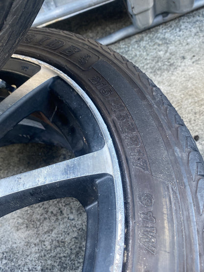 - Mag Wheel Set PN: schnitzer 5x100 Stud pattern