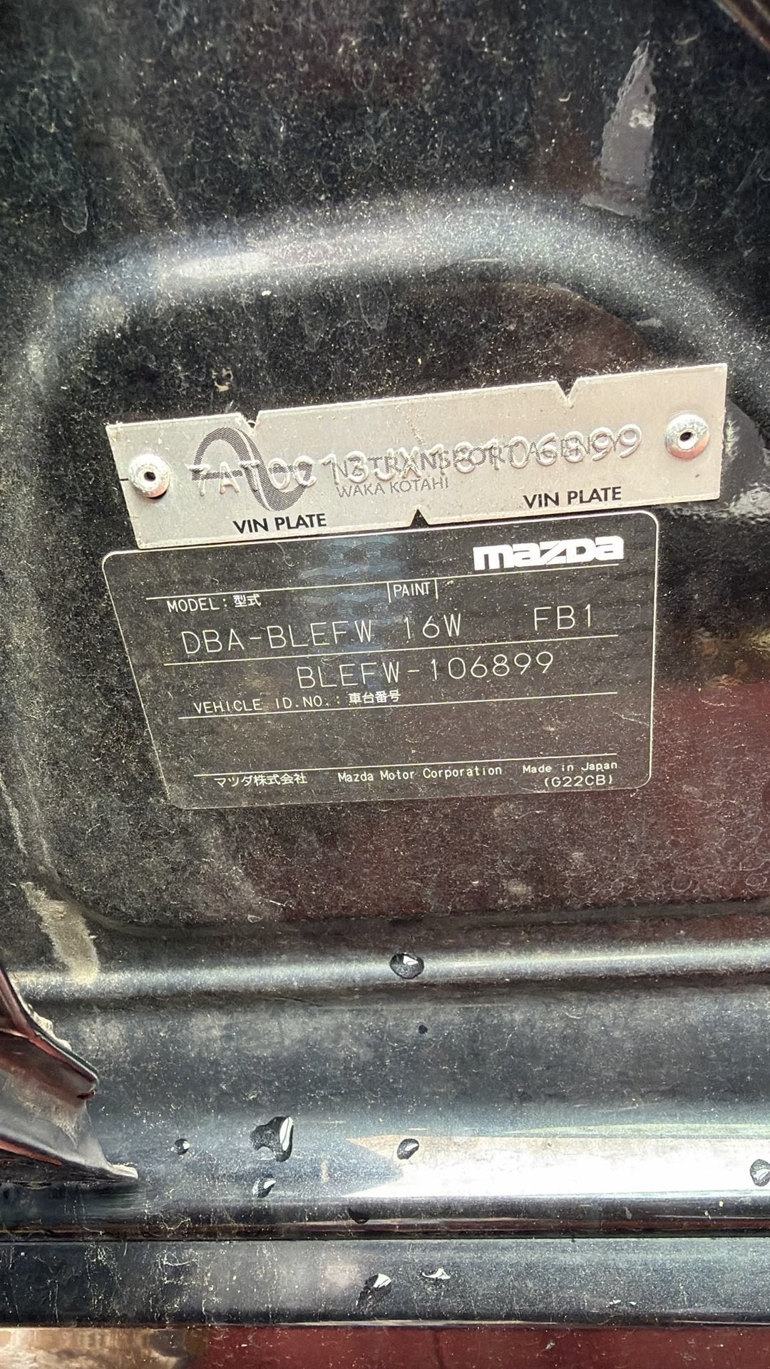 2009 Mazda Axela BLEFW  Dismantling For Parts