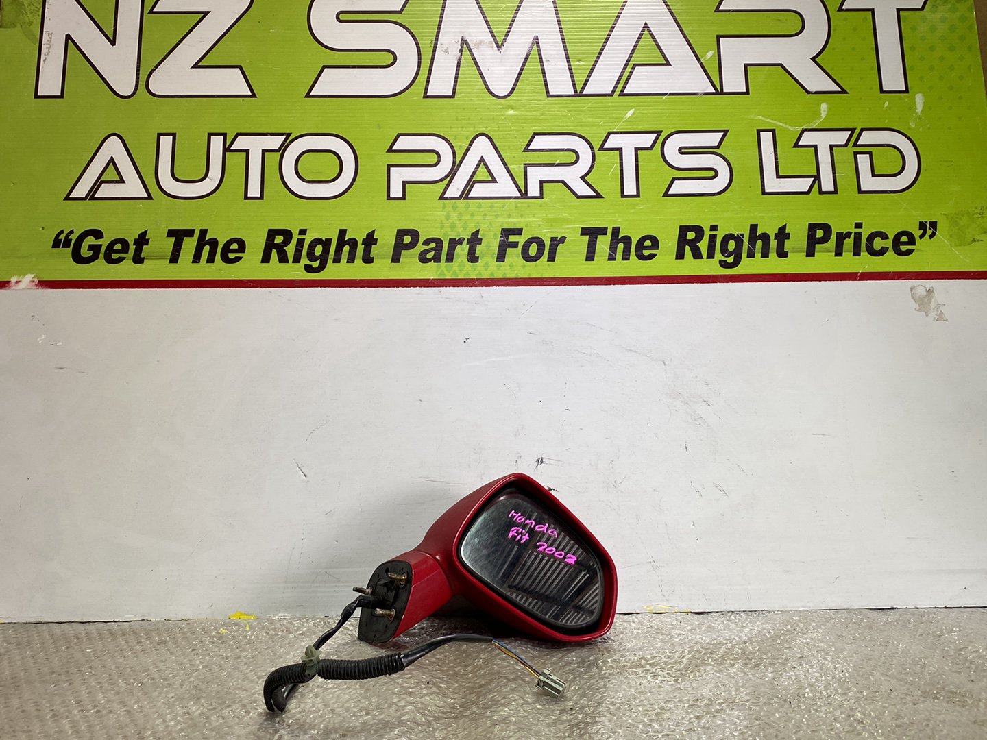 2002 Honda Fit- Right Door Mirror PN: 3 wires