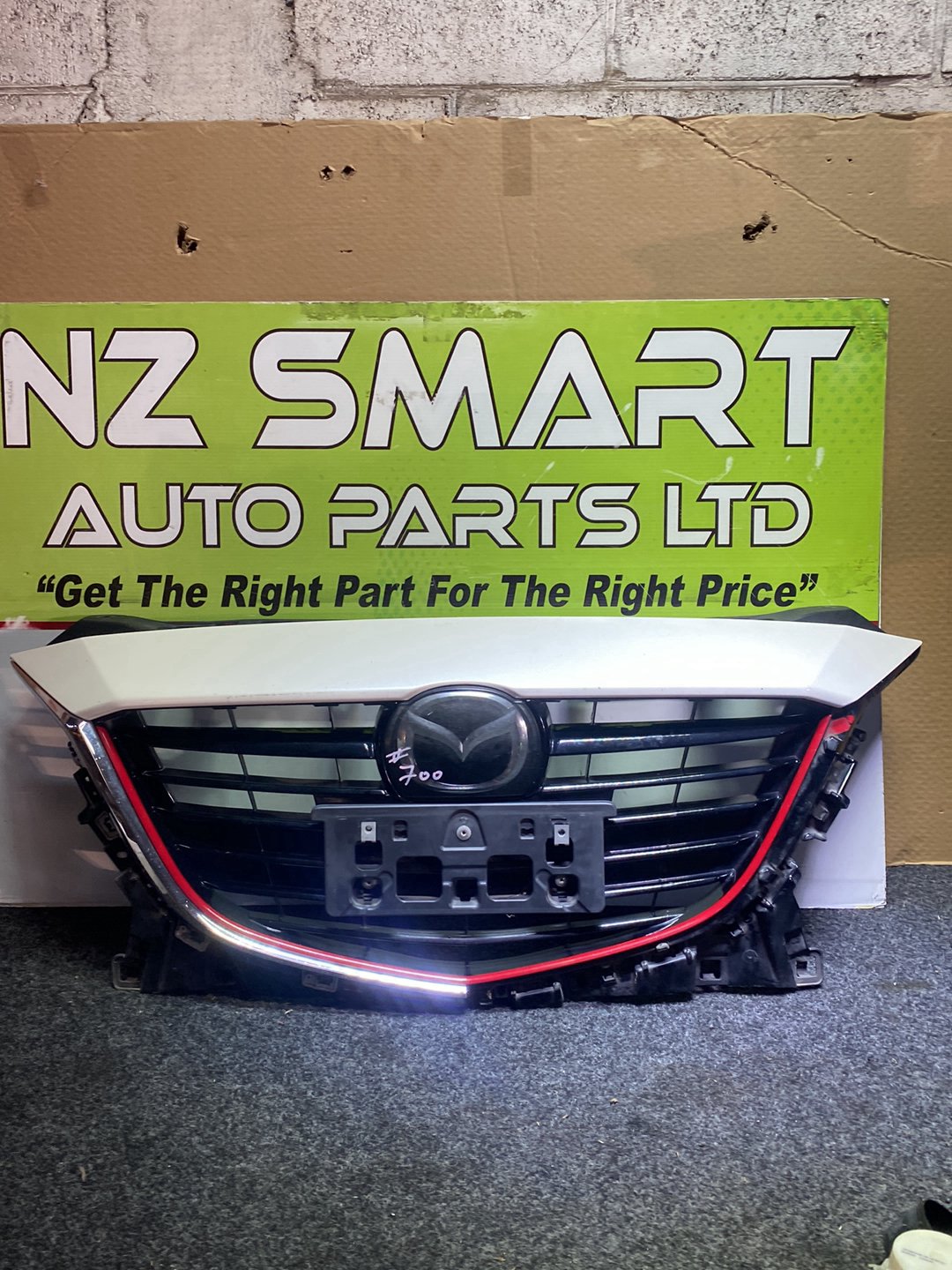 2014 Mazda Axela BM2FS - Upper Bumper Grille PN: B45F-50712