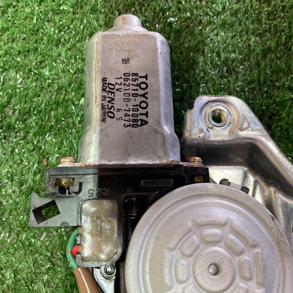 1997 Used Toyota Starlet - Left Rear Window Regulator/Motor PN: 6876016030