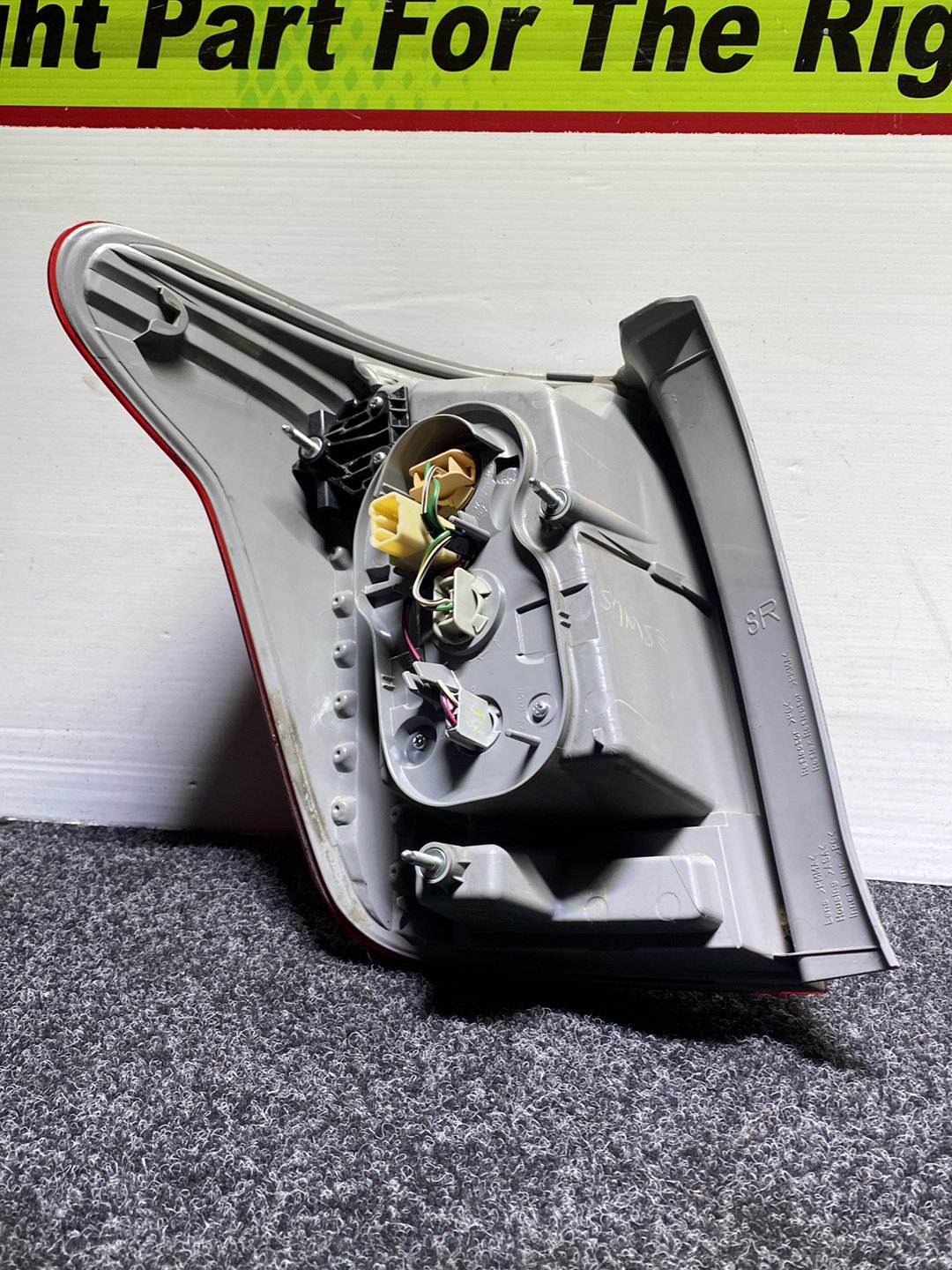 2013 Toyota Corolla - Right Taillight PN: 13-97 station wagon