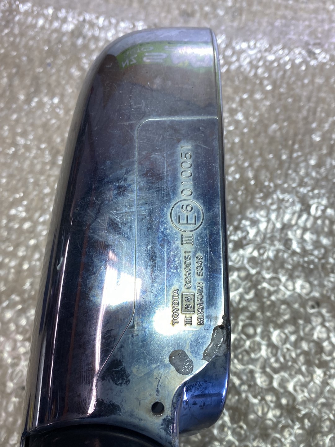 1996 Used Toyota Land Cruiser Prado- Left Door Mirror PN: 5 wires