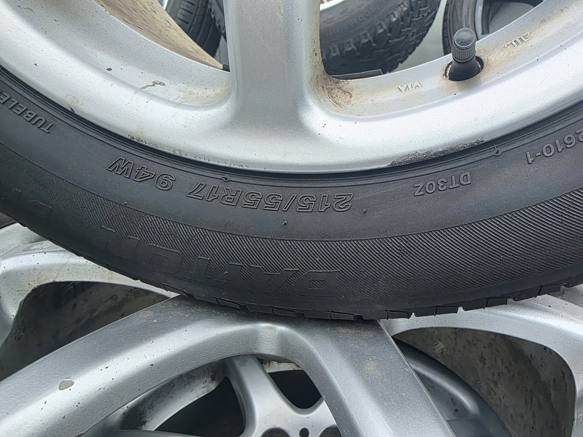 Mag Wheel Set 5x100 Stud Pattern/ Wheel Size: 17x7 JJ