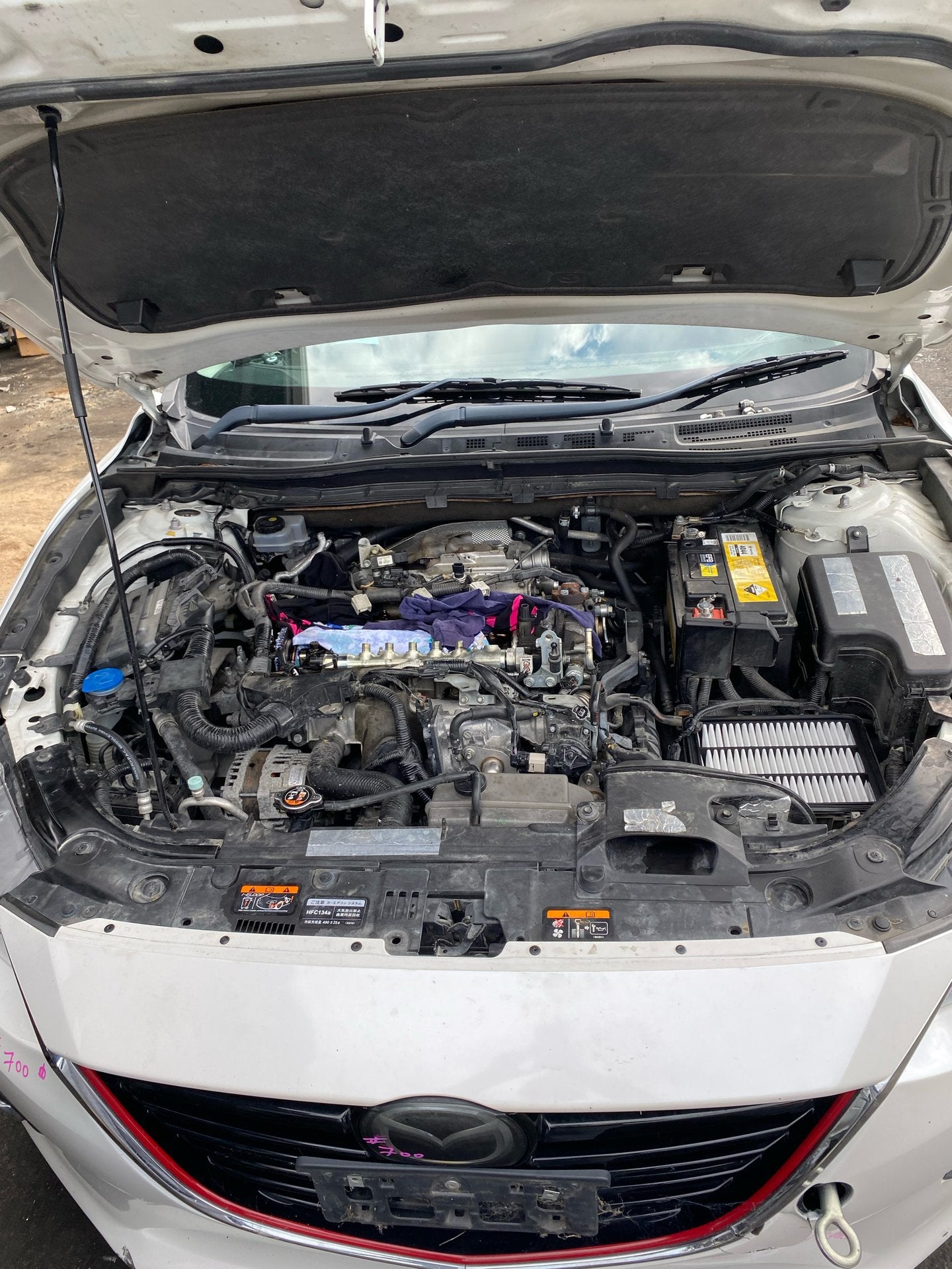 2014, Mazda, Axela Dismantling For Parts
