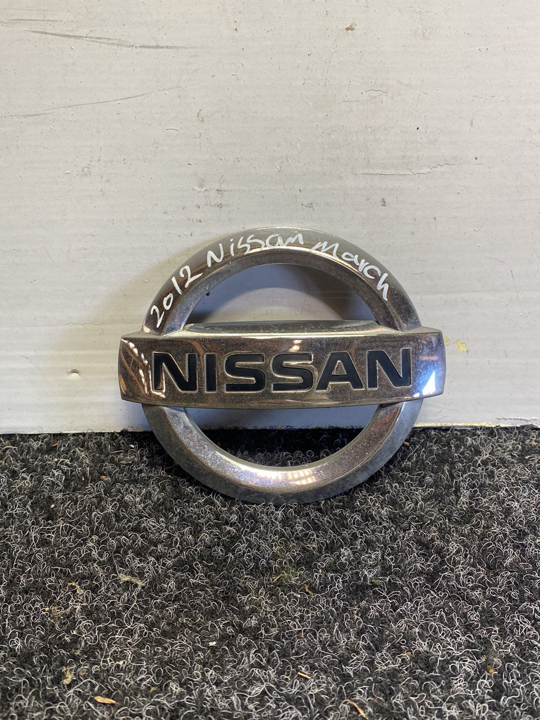 2012 Nissan March - Bumper Grille Badge