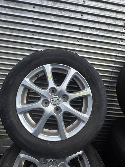Mazda - Mag Wheel Set PN: Stud Pattern 5x114.3/ Wheel Size 14x5.5JJ/ Offset 40