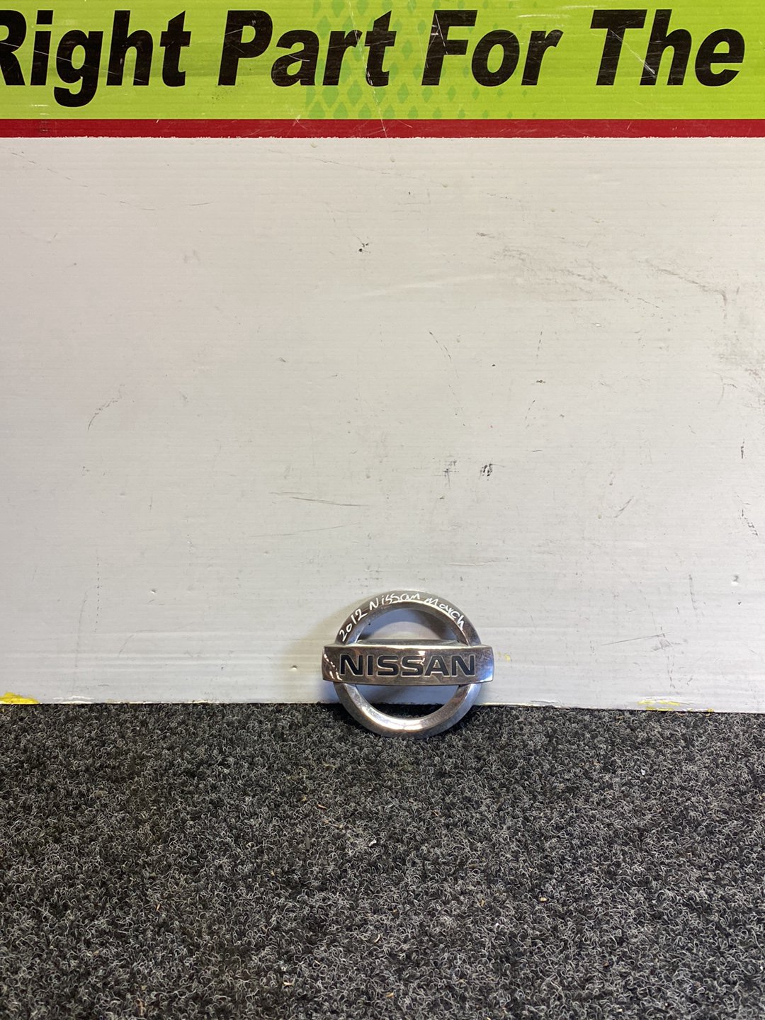 2012 Nissan March - Bumper Grille Badge