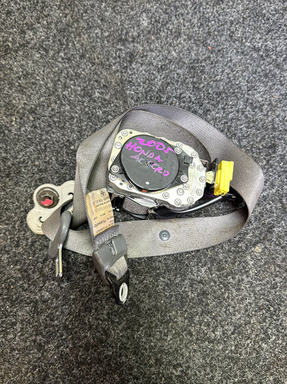 2005 Honda Accord- Right Front Seat Belt PN: TTC-AF8-HT021