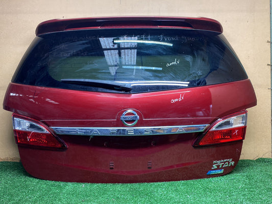 2013 Nissan Lafesta CWFFWN - Tailgate PN: 90100HA01L