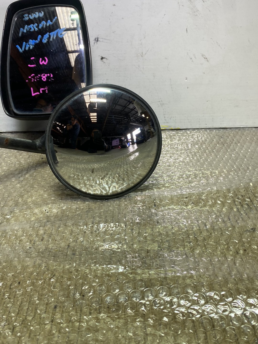 2000 Nissan Vanette- Left Door Mirror PN: 3 wires