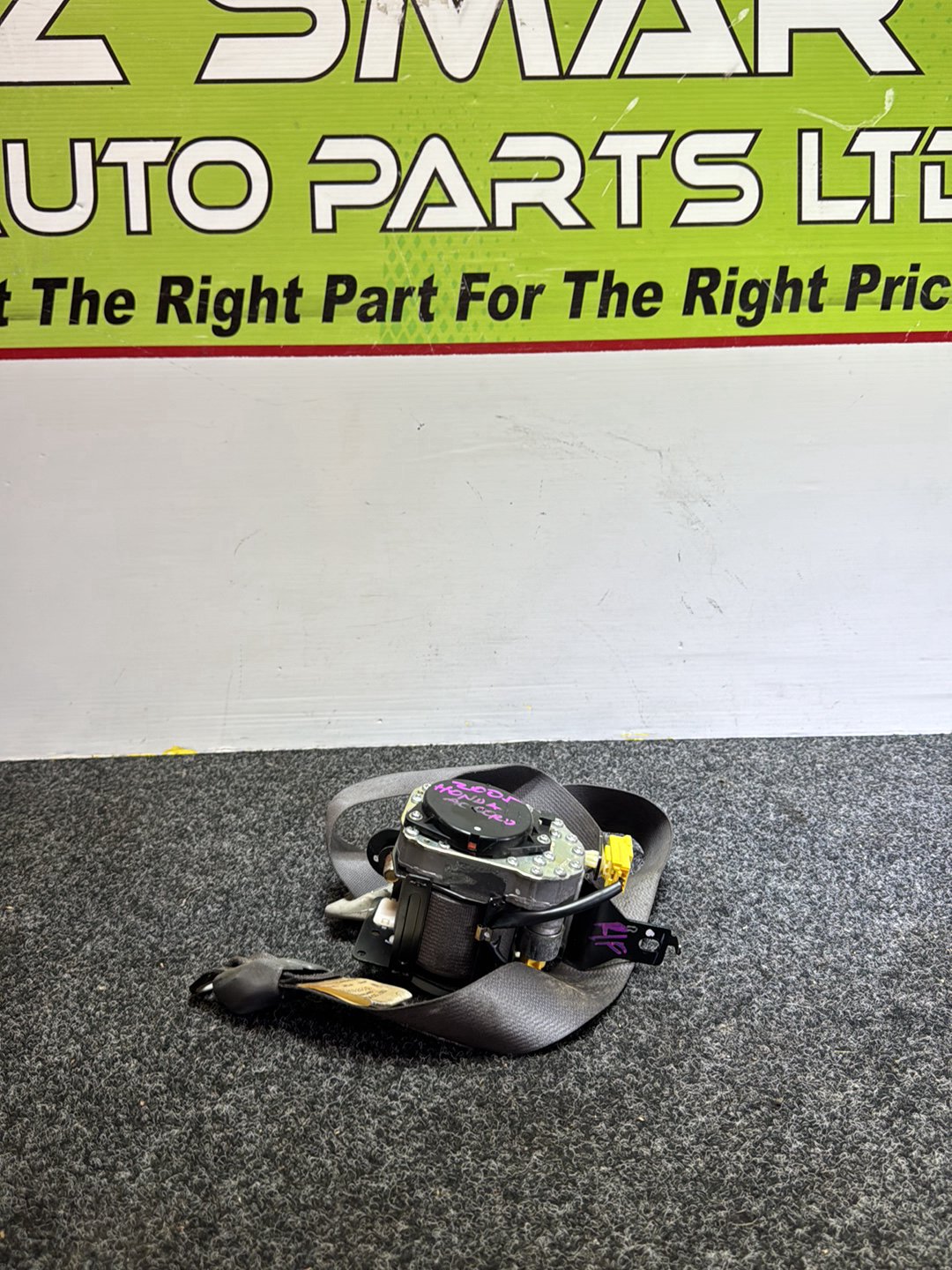 2005 Honda Accord- Right Front Seat Belt PN: TTC-AF8-HT021