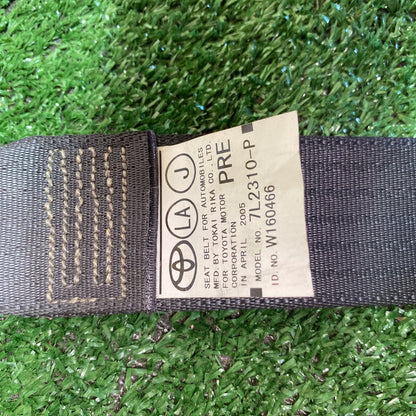 2005 Used Toyota Corolla NZE121 - Left Front Seat Belt PN: 7323012760B0
