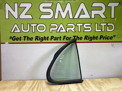 2007 Nissan March YK12 - Right Rear Quarter Door Glass