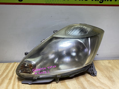 2005 Daihatsu Sirion - Left Headlight PN: Koito 100-51764