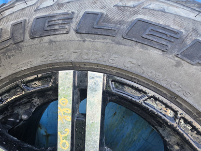 - Mag Wheel Set PN: Stud Pattern 6x130/ Wheel Size 15x7JJ/ Offset 20
