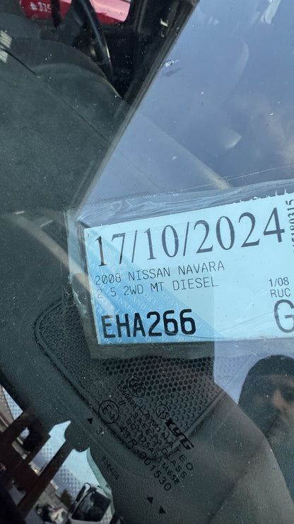 2008 Nissan Navara Dismantling For Parts
