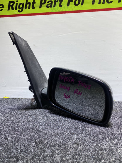2009 Used Toyota Prius - Right Door Mirror PN: 5 wire type