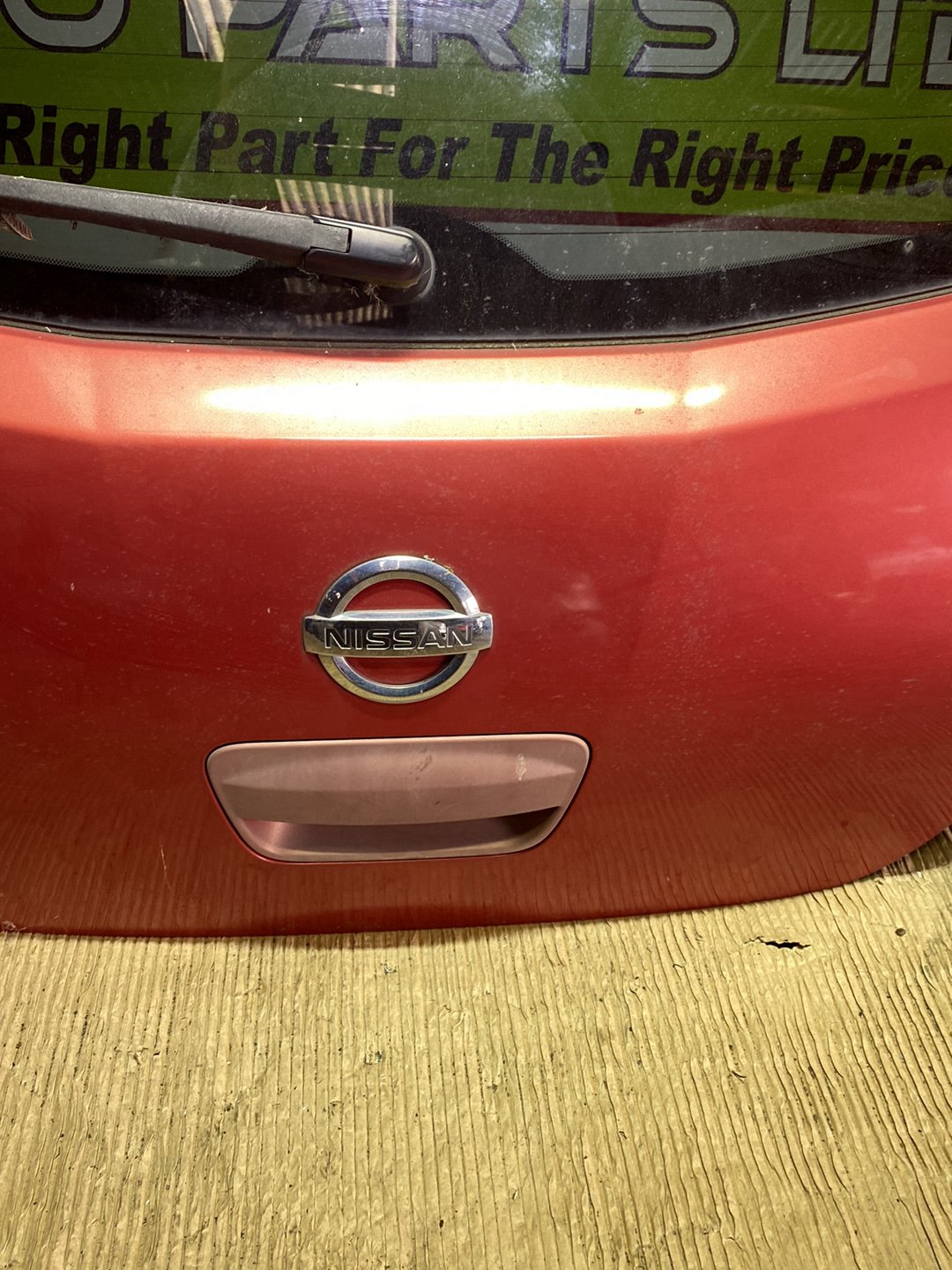2006 Nissan Tiida- Tailgate PN: see photos